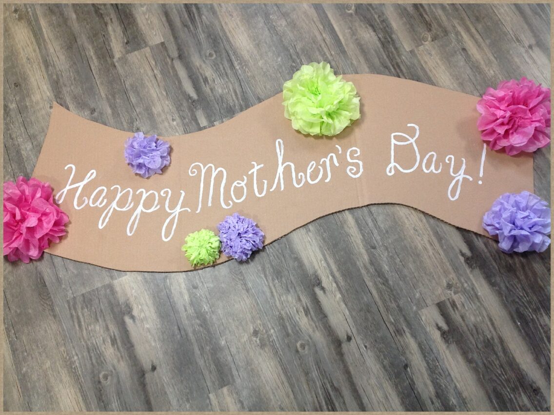 Cute and Fun Mother’s Day Banner