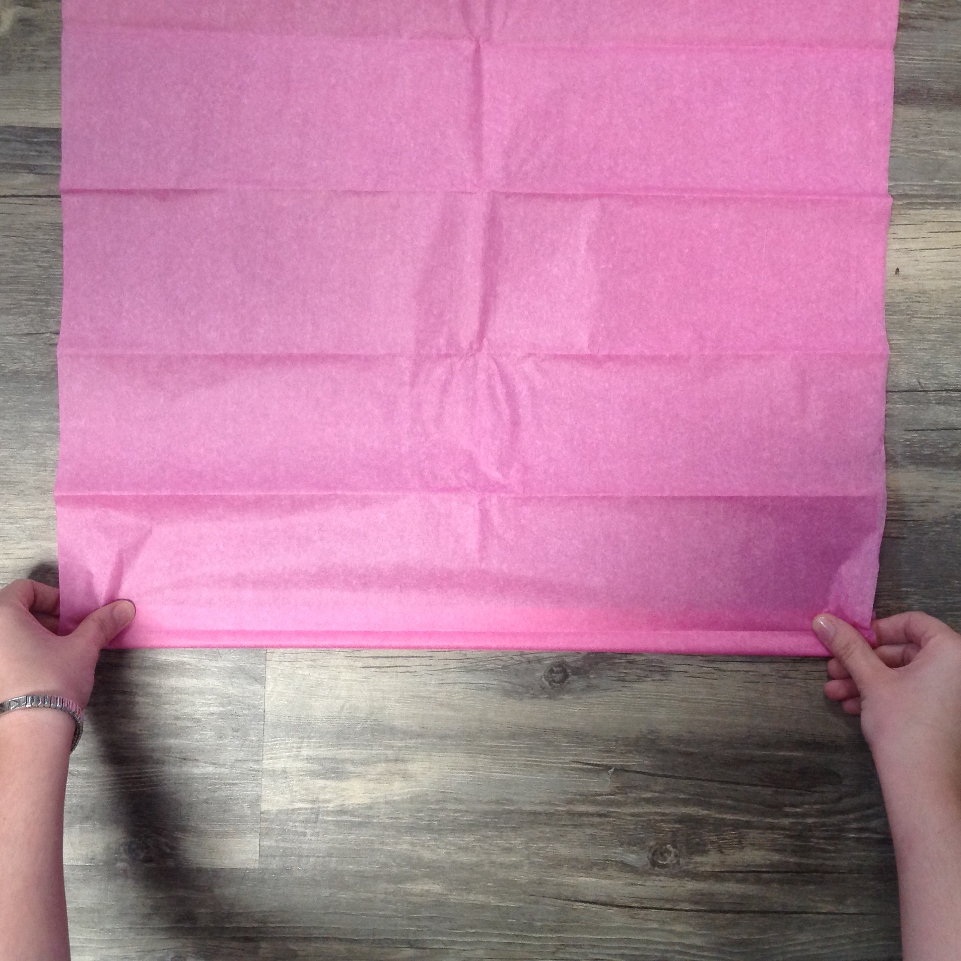 Quick Easy Tissue Paper Flower Tutorial Six Clever Sisters