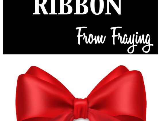 How to Keep Ribbon From Fraying