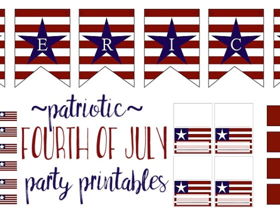 Fourth of July Party Printables