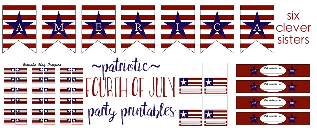 Fourth of July Party Printables