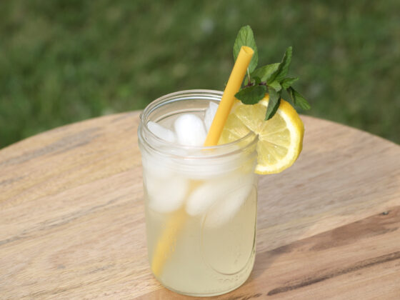 Homemade Ginger Mint Lemonade