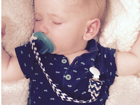 DIY Pacifier Clip