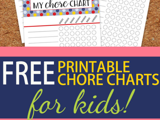 FREE Printable Chore Charts