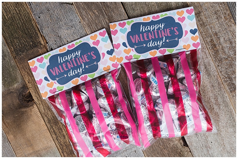 Free Printable Valentine’s Day Treat Bag Toppers