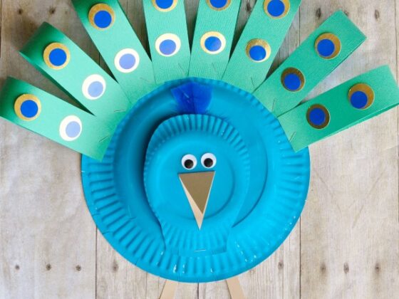 Spring Time Paper Plate Crafts for Kids {with little prep work for you!}