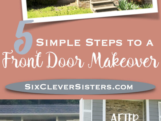 5 Simple Steps to a Front Door Makeover!