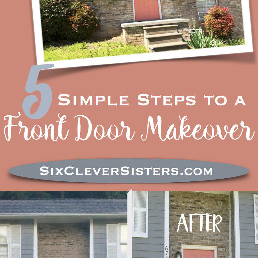 5 Simple Steps to a Front Door Makeover!