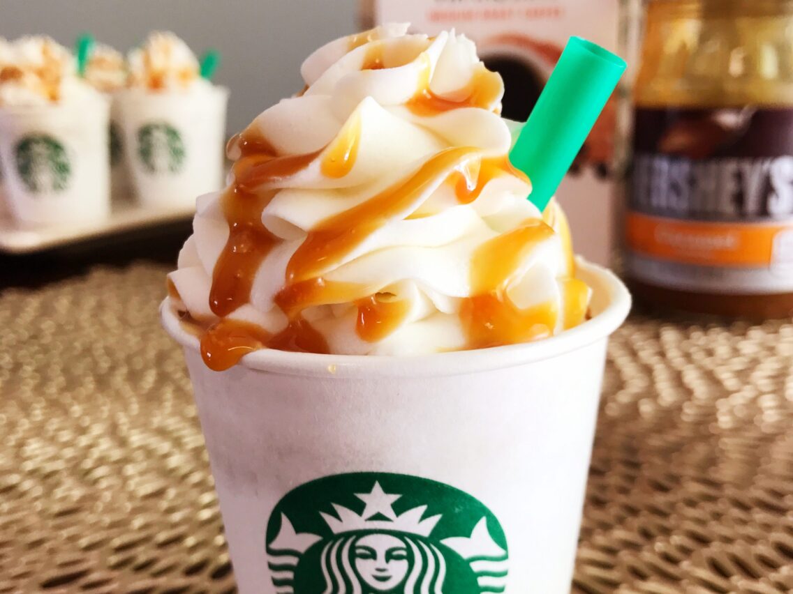 Starbucks Caramel Macchiato Frappe cupcake recipe