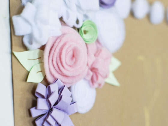 DIY No-Sew Felt Flowers