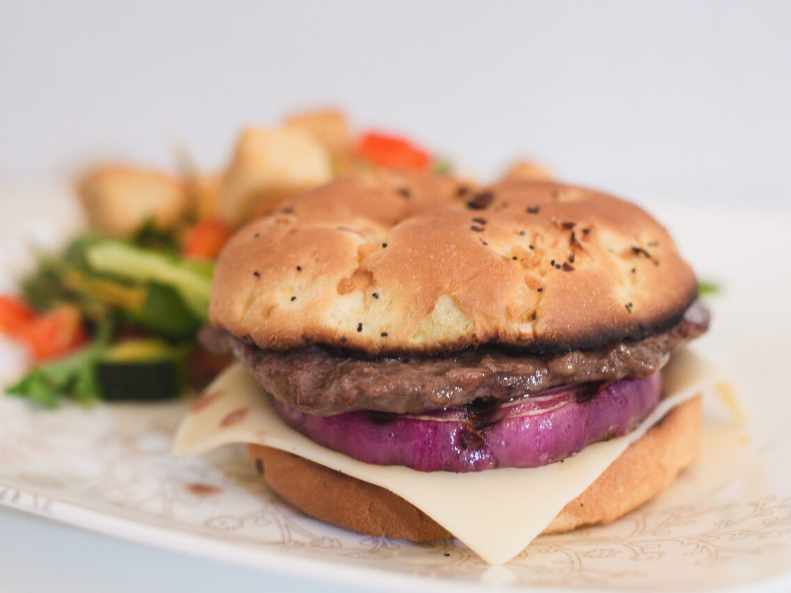 Grilled Rib Eye Steak Sandwiches