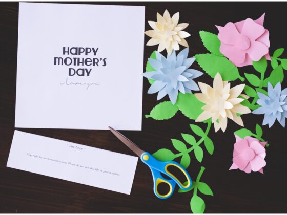 Mother’s Day Crafts for Kids (+ Free Printable Templates!)