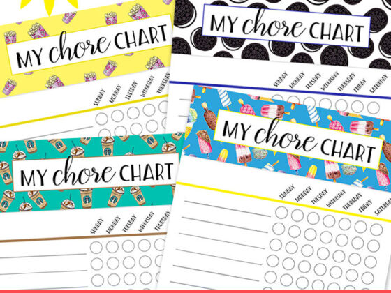 Summer Chore Charts { FREE PRINTABLES } & SECRETS for Enforcing Them!!