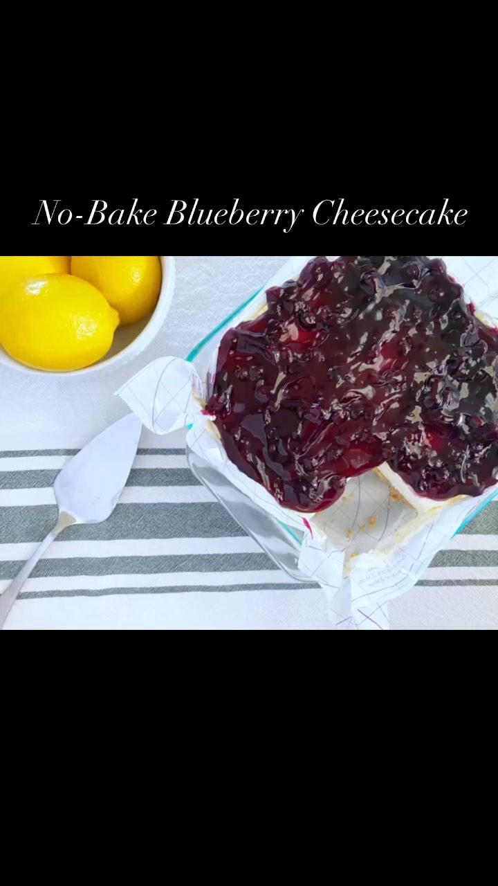 No Bake Blueberry Cheesecake 💙 . . . with a hint of lemon because blueberries and lemon are a match made in Heaven!
Find this delicious summer recipe at SixCleverSisters.com ⬇️

https://www.sixcleversisters.com/no-bake-blueberry-cheesecake/

#sixcleversisters #dessert #nobake #cheesecake #summer #recipe #easyrecipe #rotd #summerfood #sweets #blueberries #blueberryseason #berries #homemade #homebaked #timefordessert #lemon #grahamcrackercrust