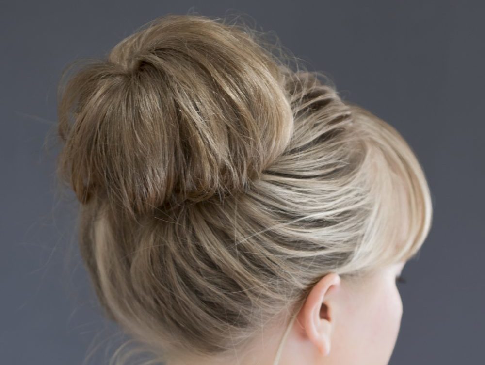 Foam Bun Hair Tutorial