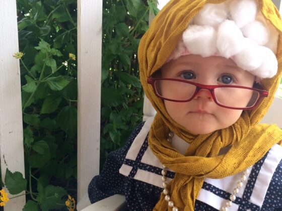 Sweet Old Lady Baby Costume
