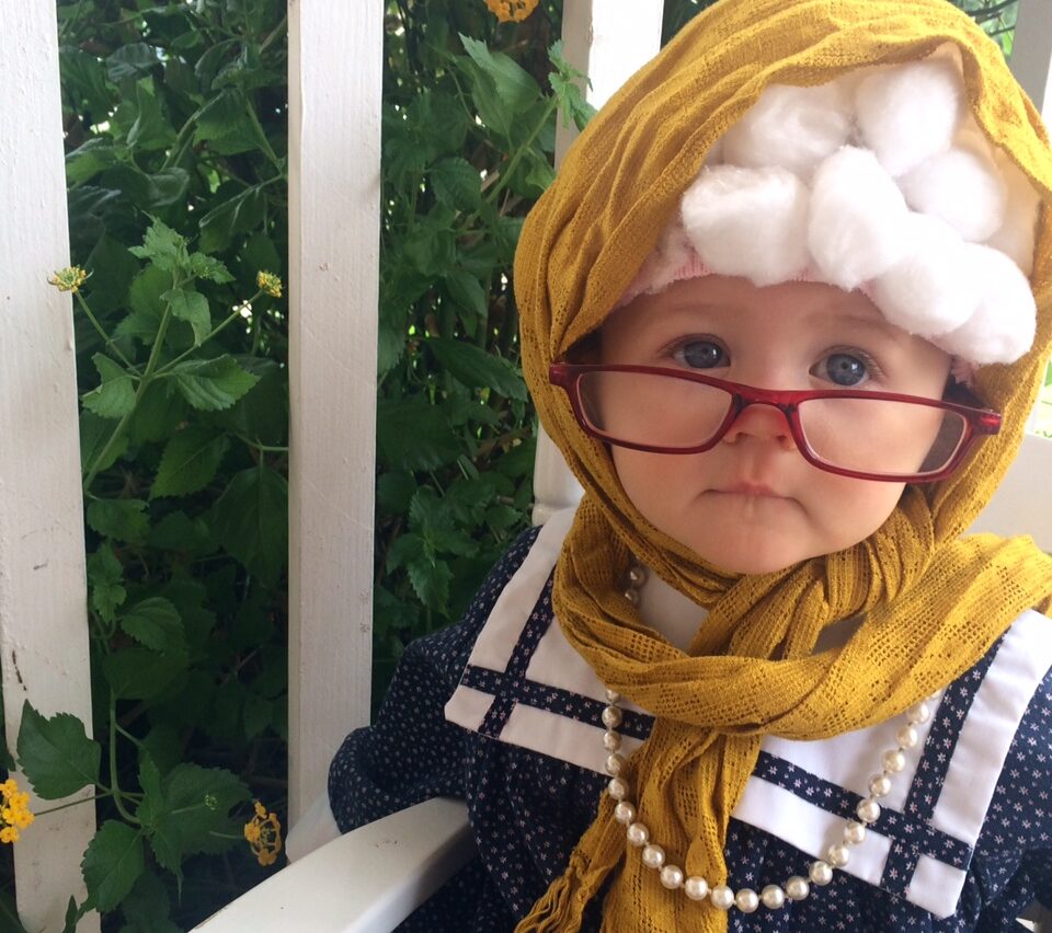 Sweet Old Lady Baby Costume