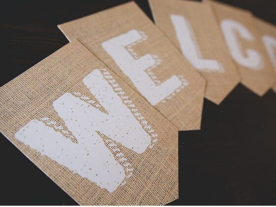Printable Burlap Banner