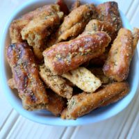 Seasoned Pretzels | Garlic Ranch Pretzels | Party Snack | Appetizer | Dot's Pretzels | Ranch Pretzels | Savory Snack | Holiday Treat | Party Food | Bulk Gift | Easy Gift for Giving | Cheap snack | Snack Idea | Six Clever Sisters