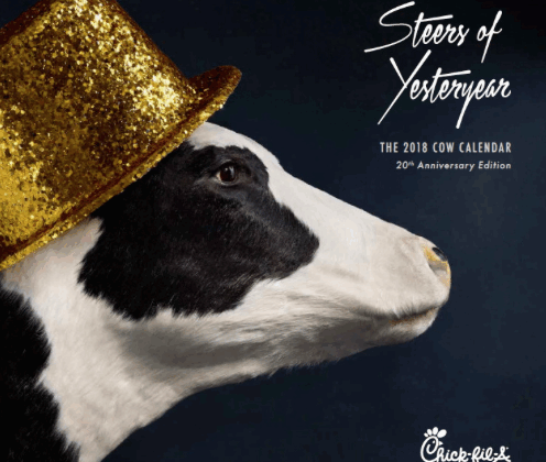 Chick Fil A 2018 Calendar Card Loaded with Free Food Items!
