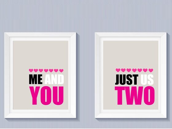 Free Printable Valentine’s Day Wall Art