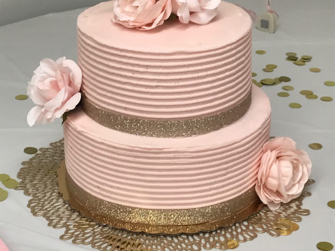 Blush Pink & Gold Bridal Shower Ideas