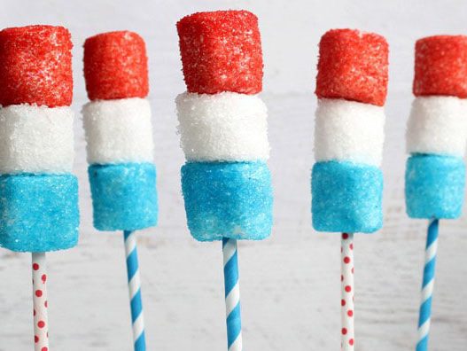 Red White and Blue Treats