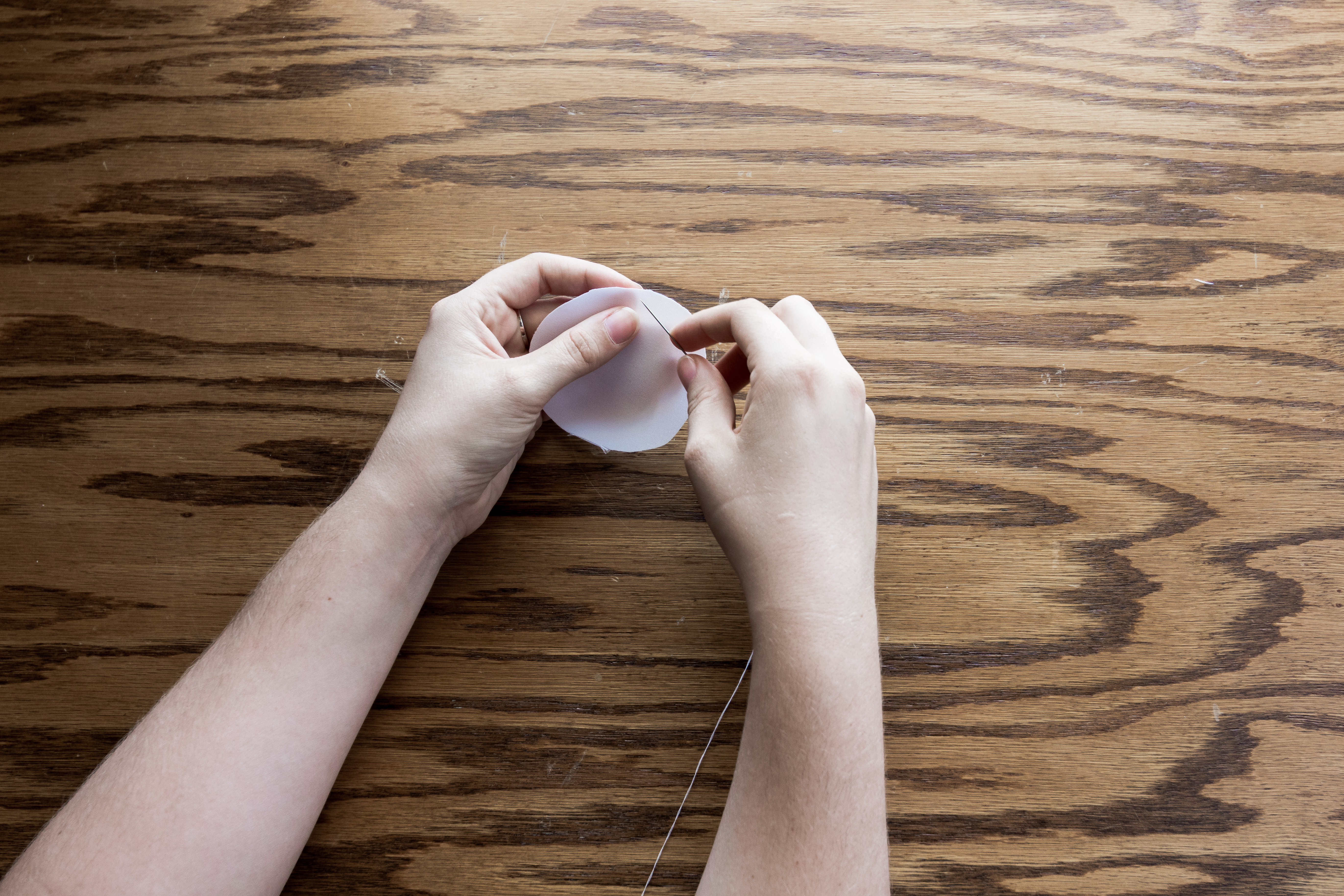 DIY Fabric Rosettes | Fabric Flower Tutorial | Learn how to make fabric rosettes in this easy tutorial from SixCleverSisters.com.