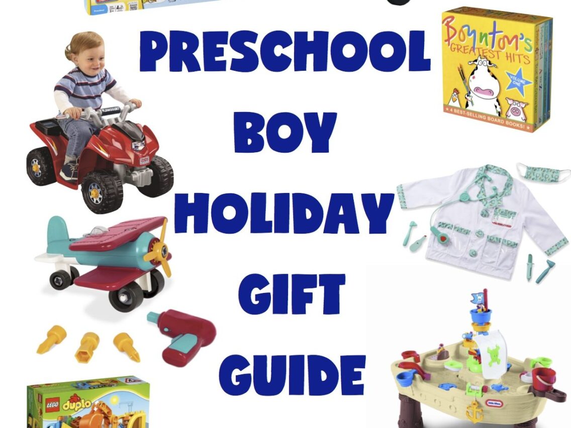 Preschool Boy Holiday Gift Guide