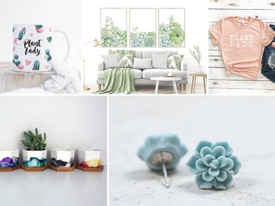 Etsy Gift Guide for Succulent Lovers!