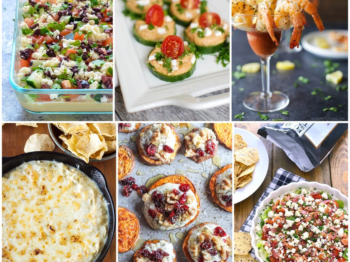 Healthy (AND Yummy!) Christmas and New Year’s Holiday Appetizers