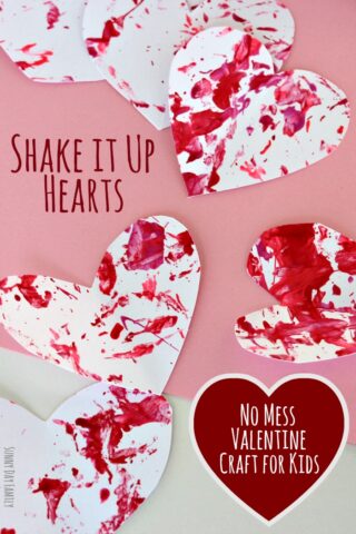 12 Heart Crafts for Kids To Make for Valentine's Day - Six Clever Sisters
