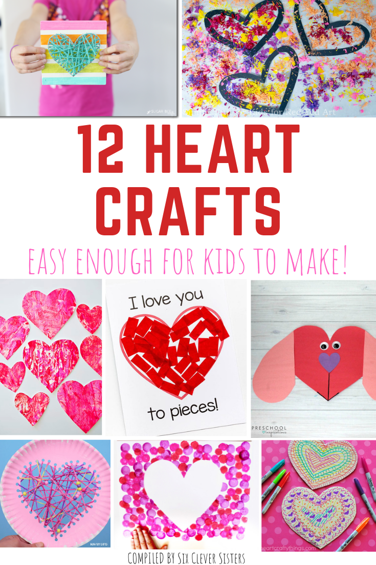 heart crafts for toddlers