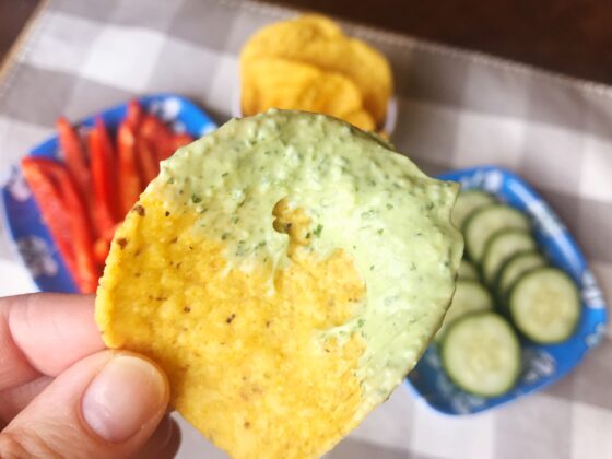 Avocado Cilantro Lime Dip