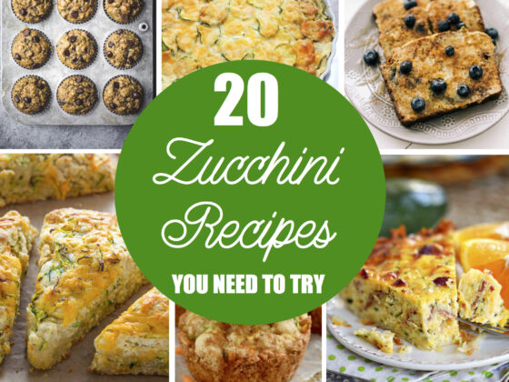 20 Zucchini Recipes to Use ALL That Summer Garden Zucchini!