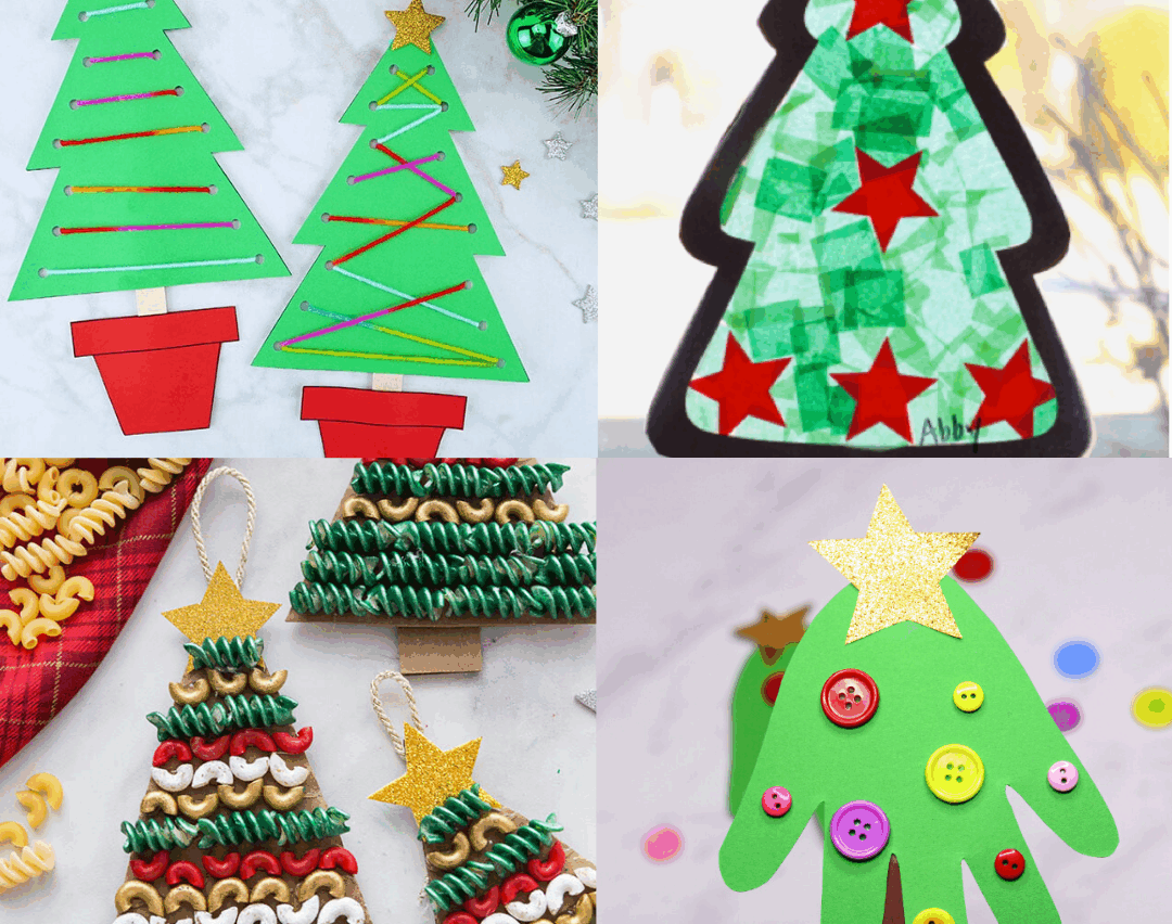 Christmas Tree Crafts for Kids