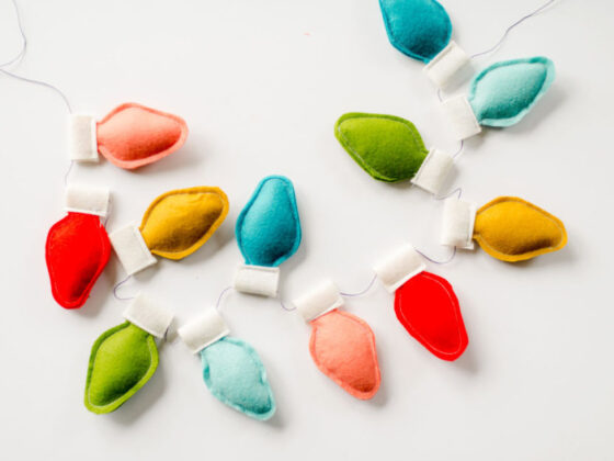 10 DIY Christmas Garlands to Dress the Tree