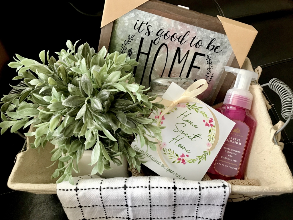 DIY Housewarming Gift Basket - A New Home Essentials Gift