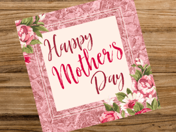 Free Printable Square Mother’s Day Cards