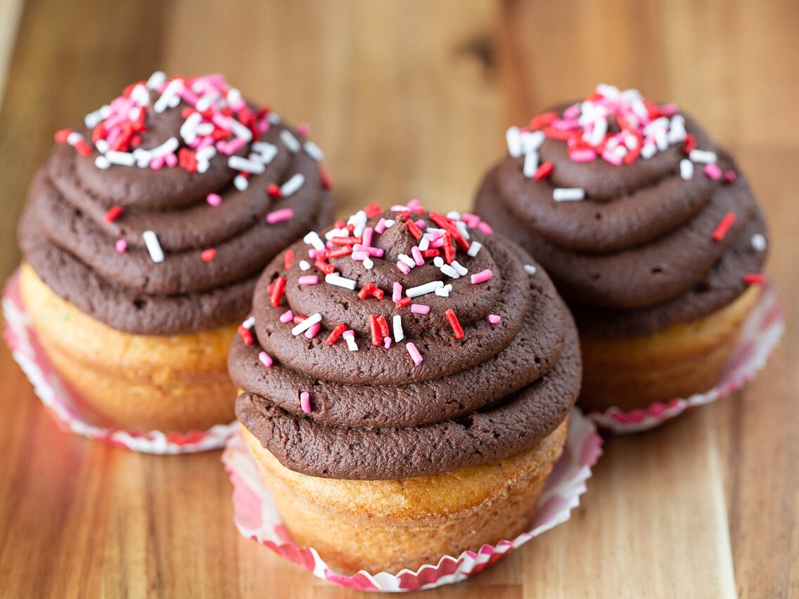 The BEST Dark Chocolate Frosting