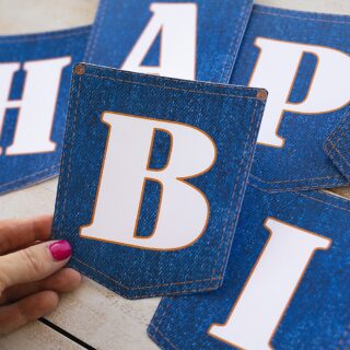 Banner for Dad! {Free Printable}