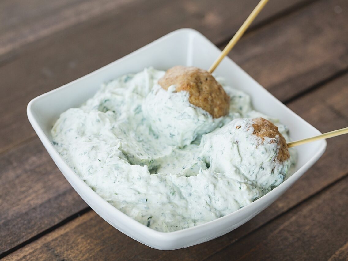 Spinach Yogurt “Tzatziki” Sauce