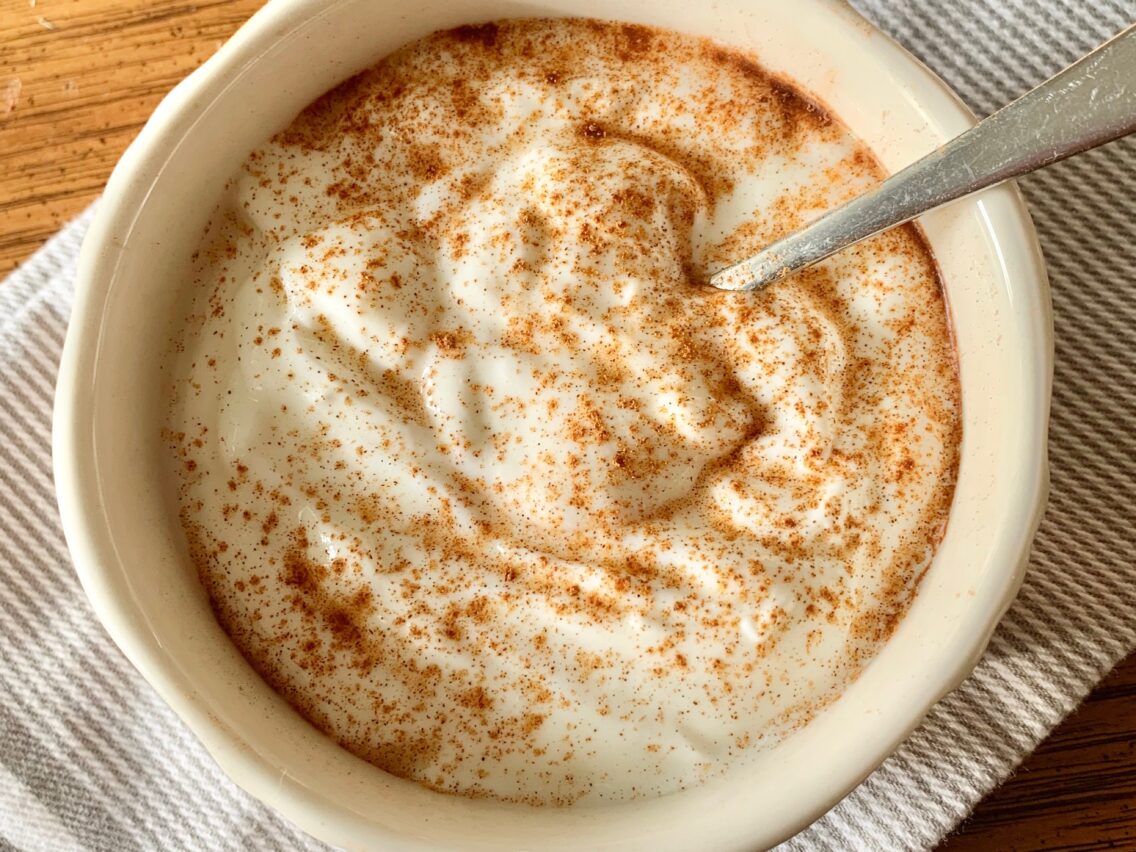 Pumpkin Spice Yogurt made in the Instant Pot
