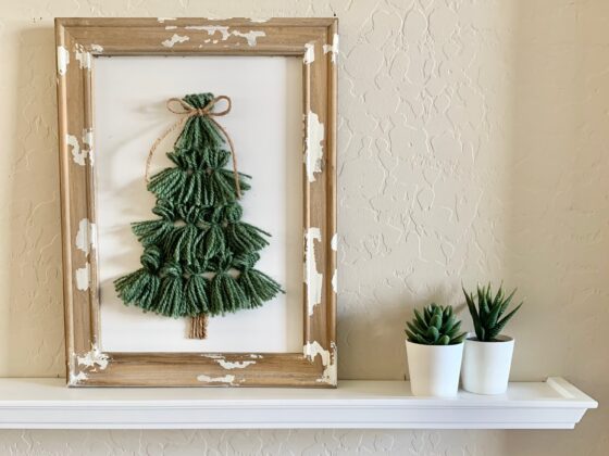 Christmas Tree DIY Wooden Sign