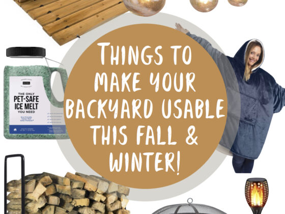 Things to Make your Backyard Usable this Fall & Winter!