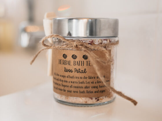DIY Bath Tea {relax and de-stress!}