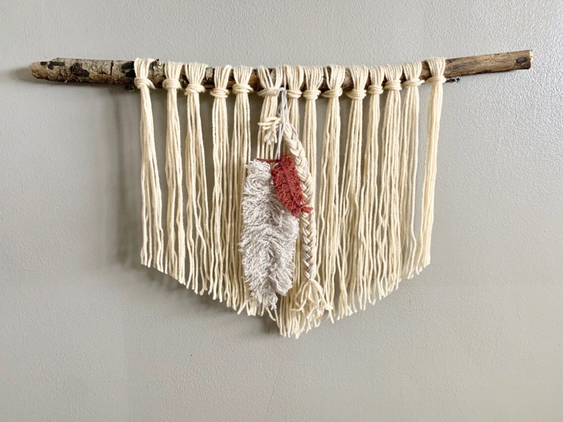 Tassel Wall Hanging DIY – Woodland Nursery Decor