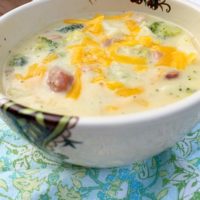 Ham and Broccoli Soup | Potato Soup | Comfort Food | Easy Soup Recipe | Hearty Soup | Winter Dinner | Family Dinner | Easy Meal | Dutch Oven | One Pot Meal | Ham | Potato | Stew | Chowder | Crock Pot | Instant Pot | Broccoli Soup