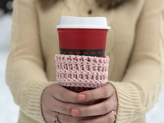 Free Crochet Cup Cozy Pattern