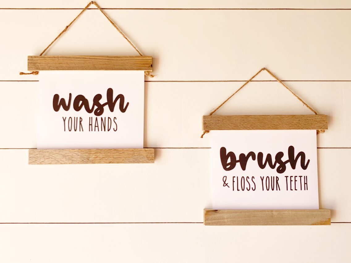 Free Farmhouse Bathroom Printables